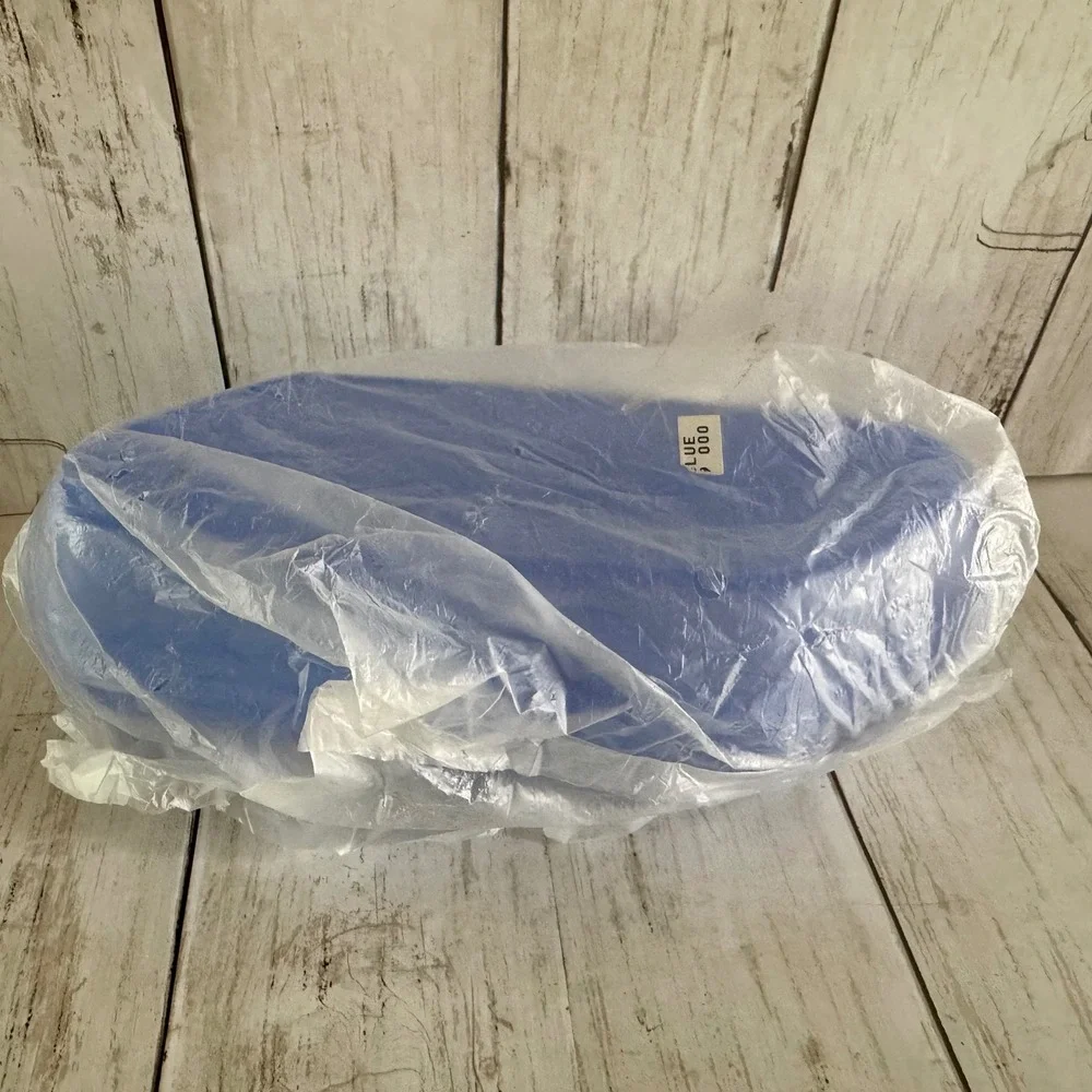 Tupperware Blue 6 Egg Storer Container Hinged Lid Portable Travel Camping 3026A1